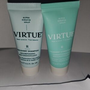 Virtue Recovery Shampoo and Conditioner Travel Set